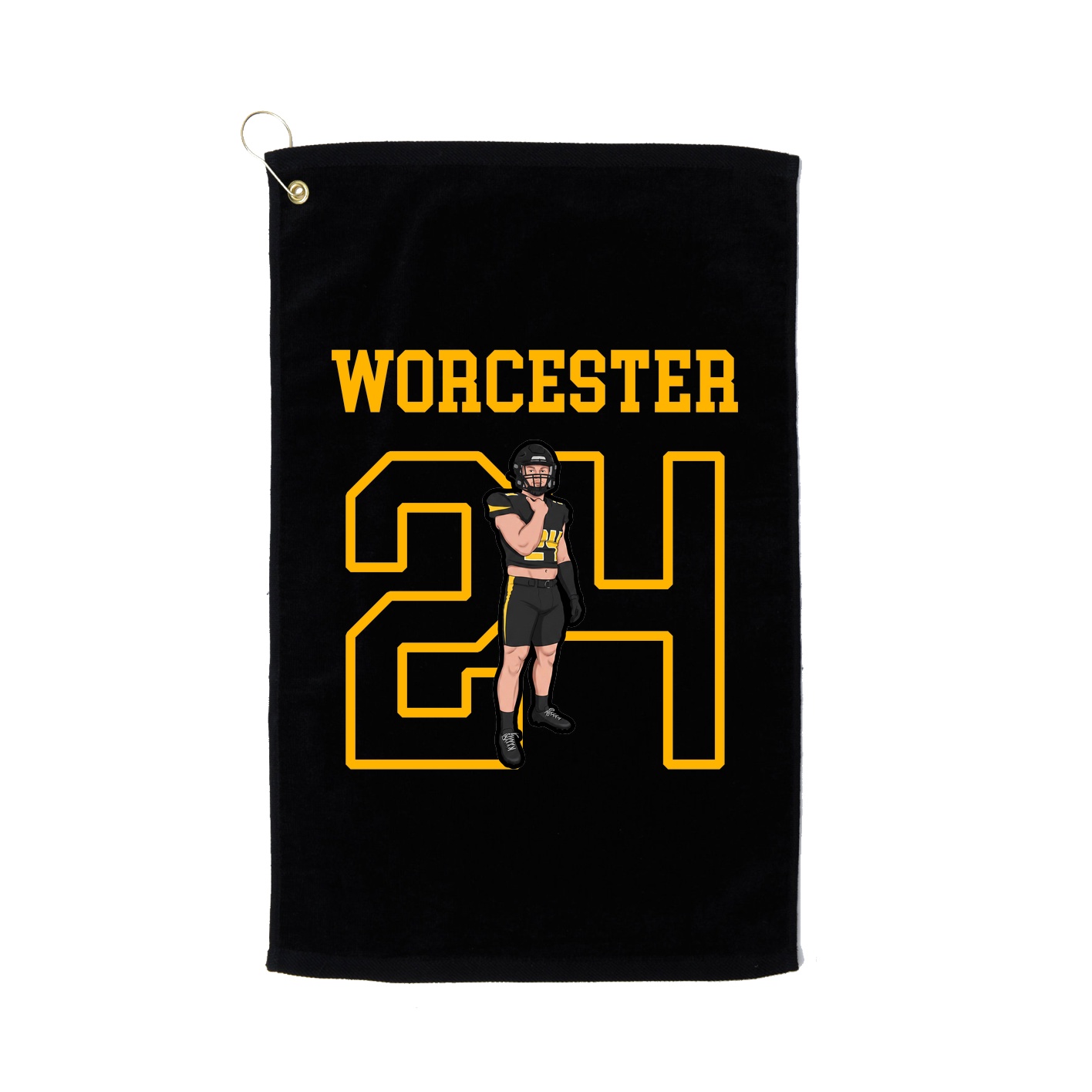 Golf Towel — Shirsey in Black
