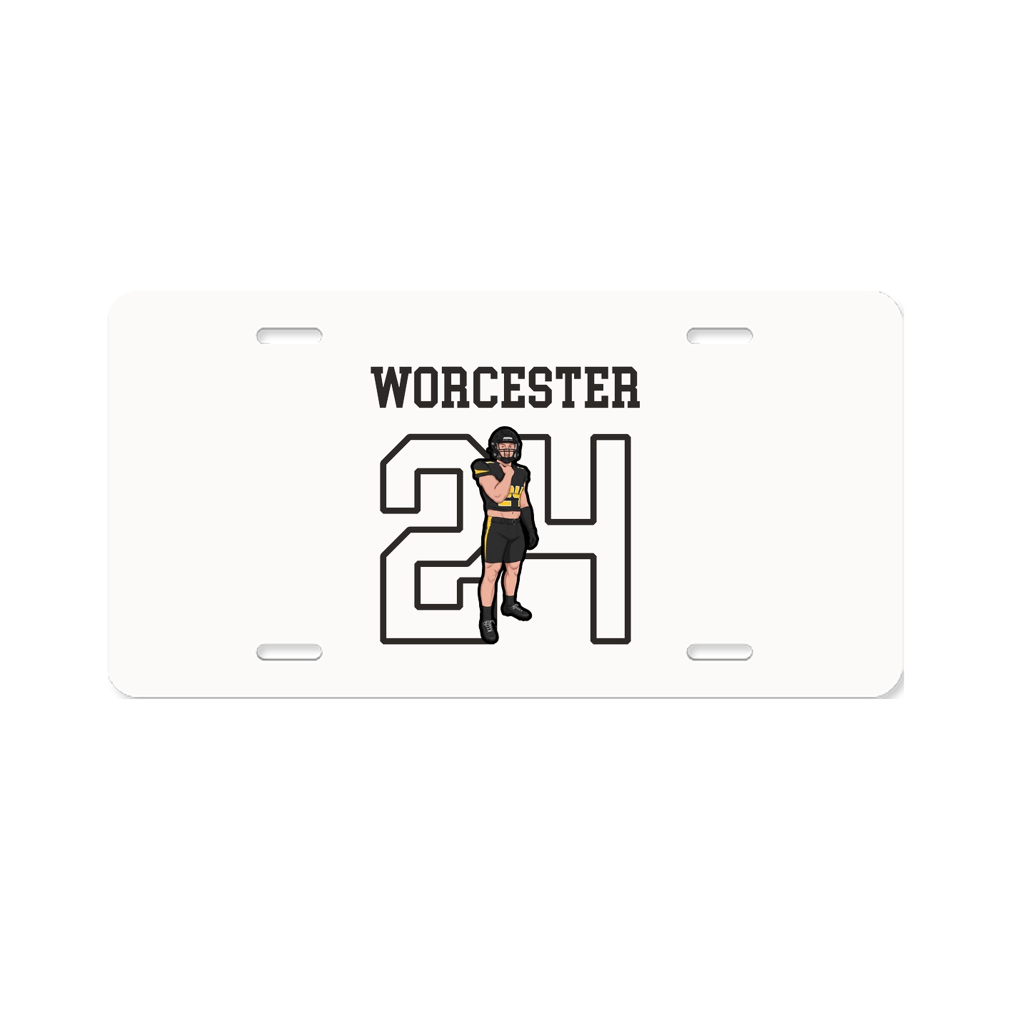 License Plate — Shirsey in Classic