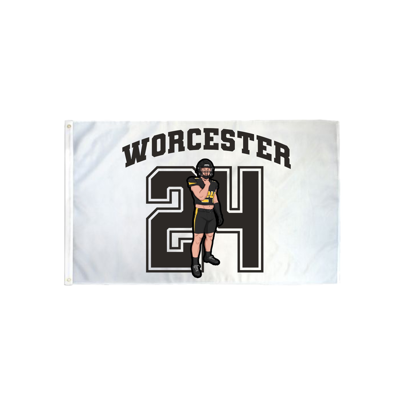 3x5 Flag — Number in Classic