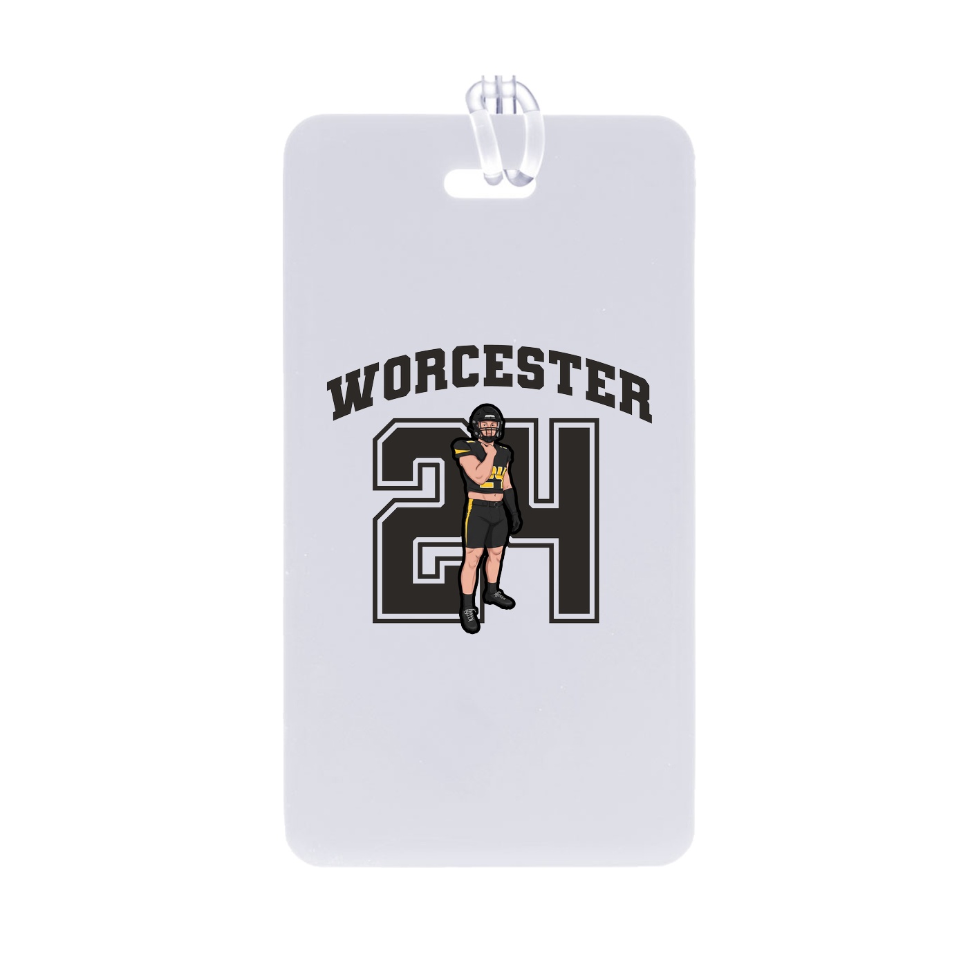 Bag Tag — Number in Classic