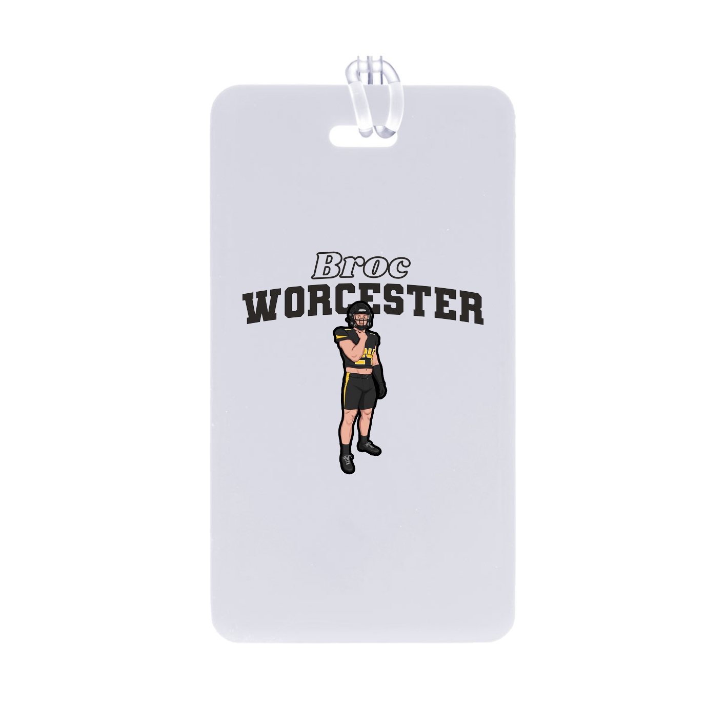 Bag Tag — Name Arch in Classic