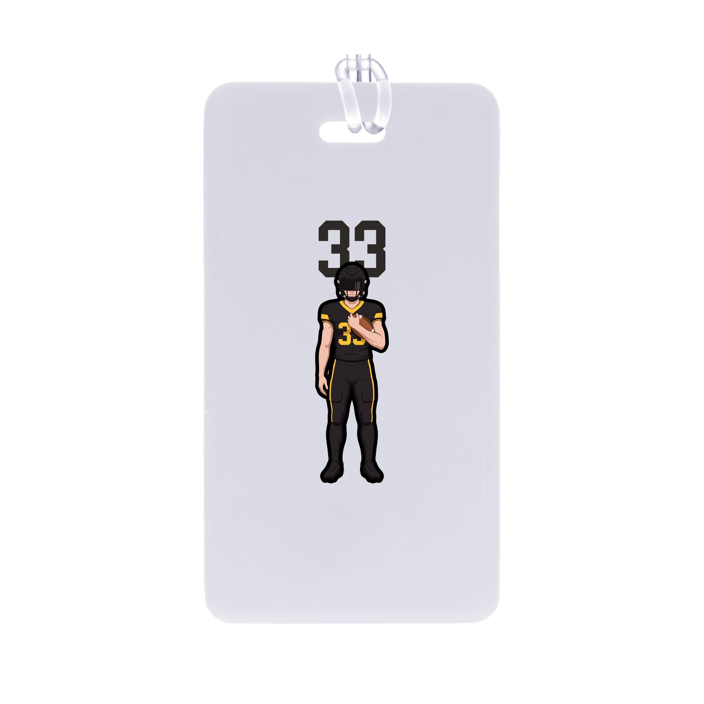 Bag Tag — Number Top in Classic