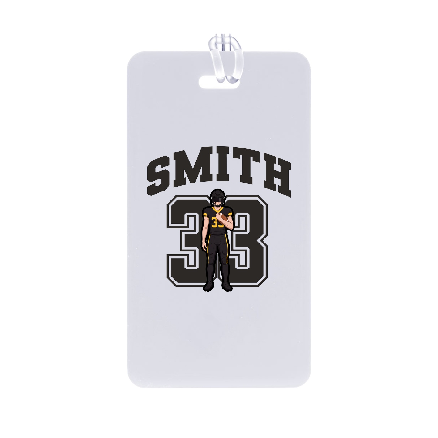 Bag Tag — Number in Classic