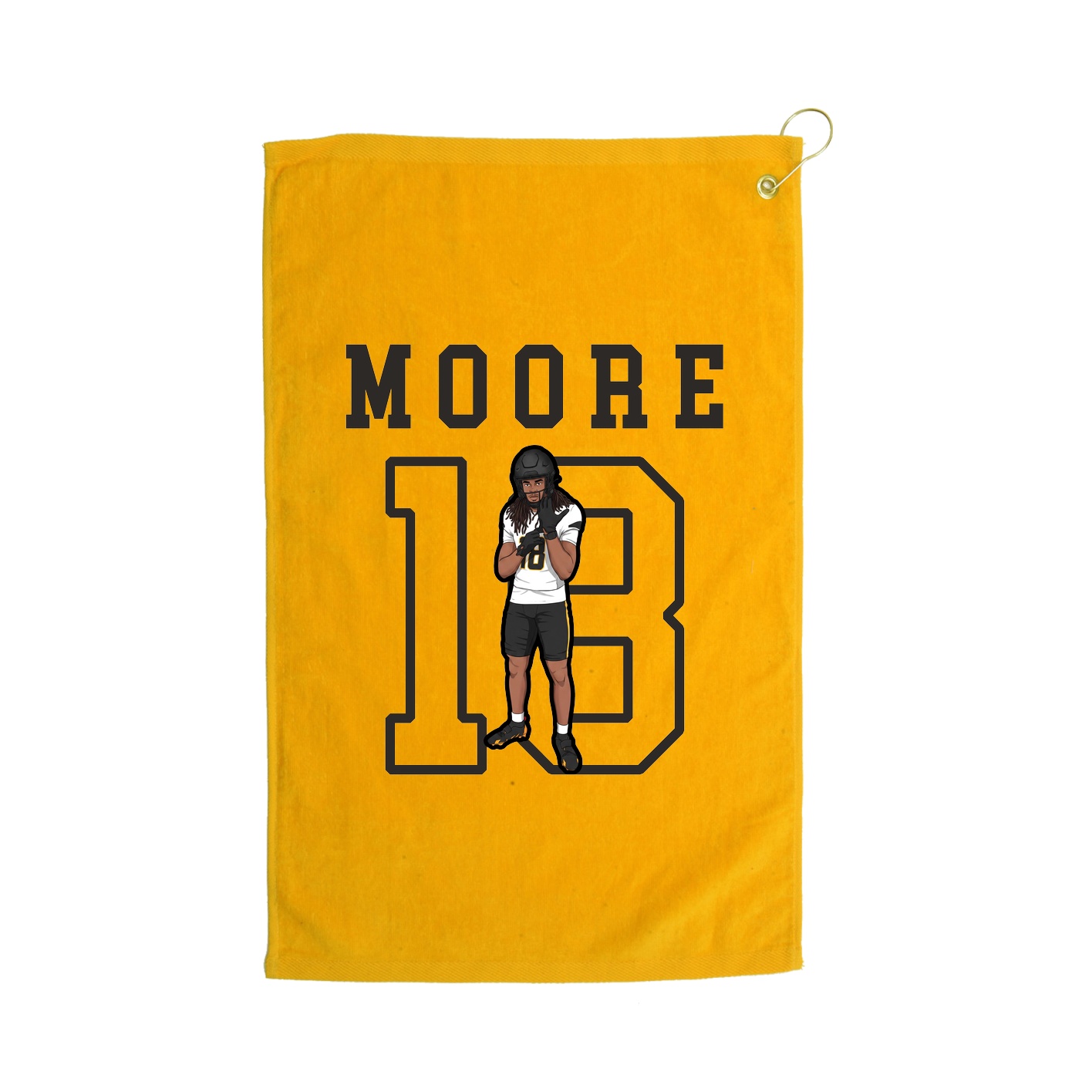Golf Towel — Shirsey in Gold