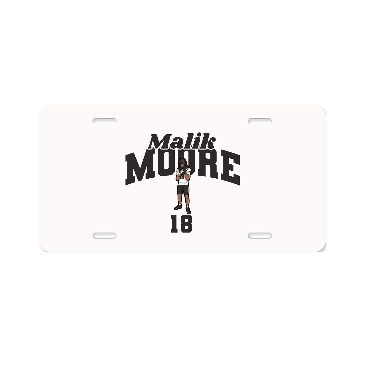 License Plate — Signature Arch in Classic