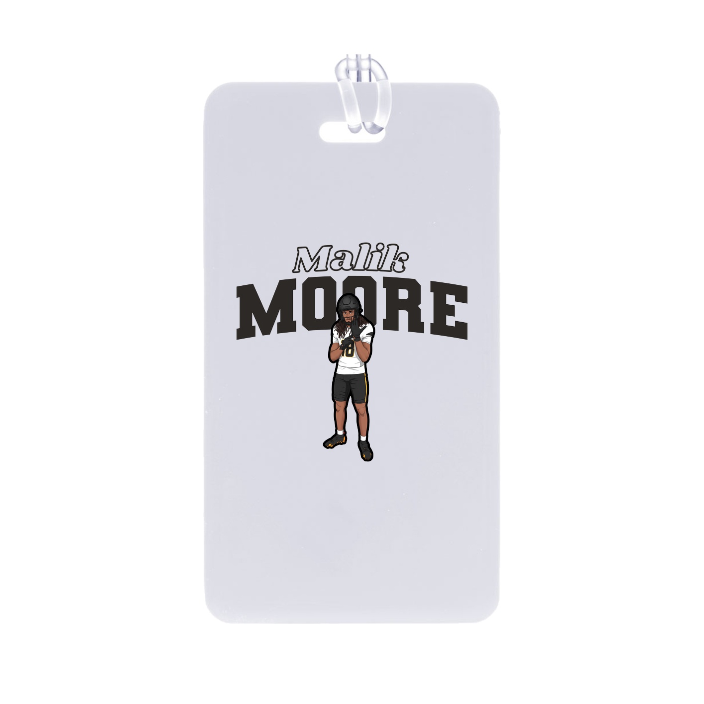 Bag Tag — Name Arch in Classic