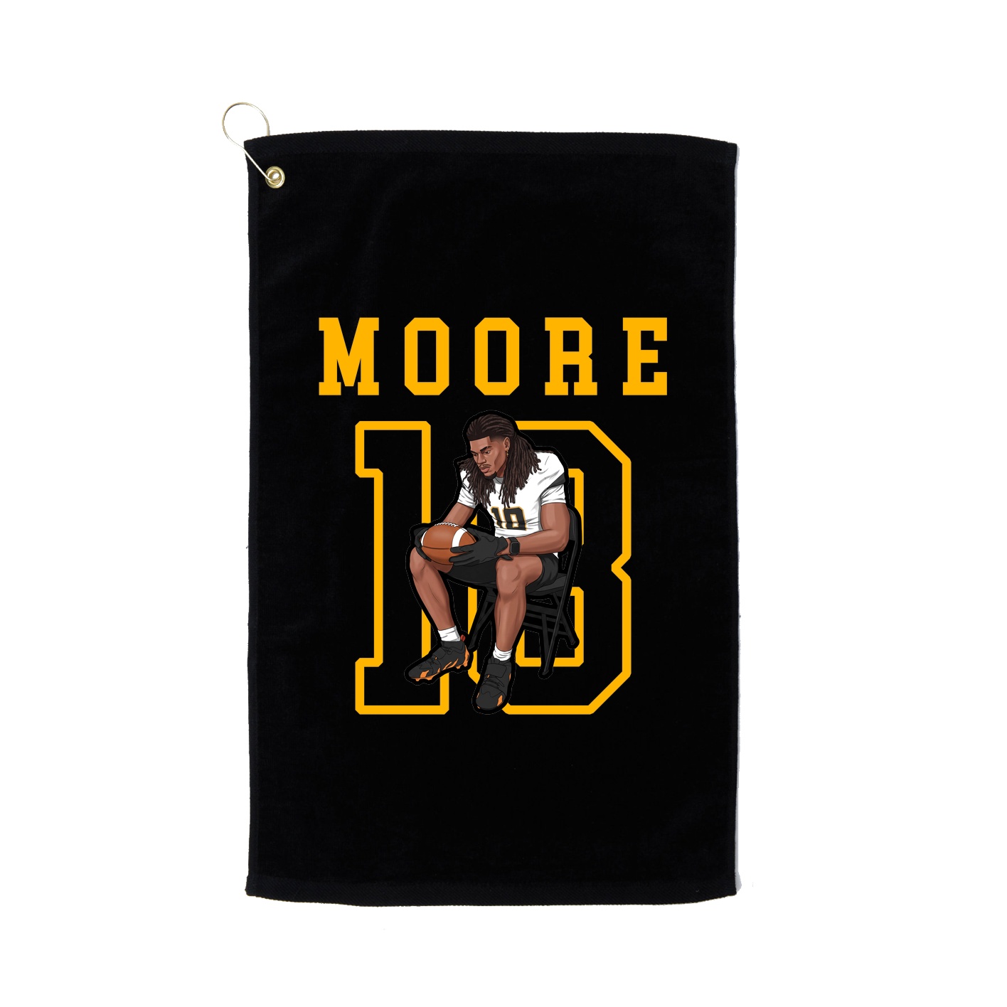 Golf Towel — Shirsey in Black