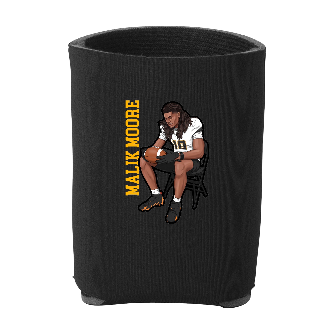 Can Holder — Name Vertical in Black