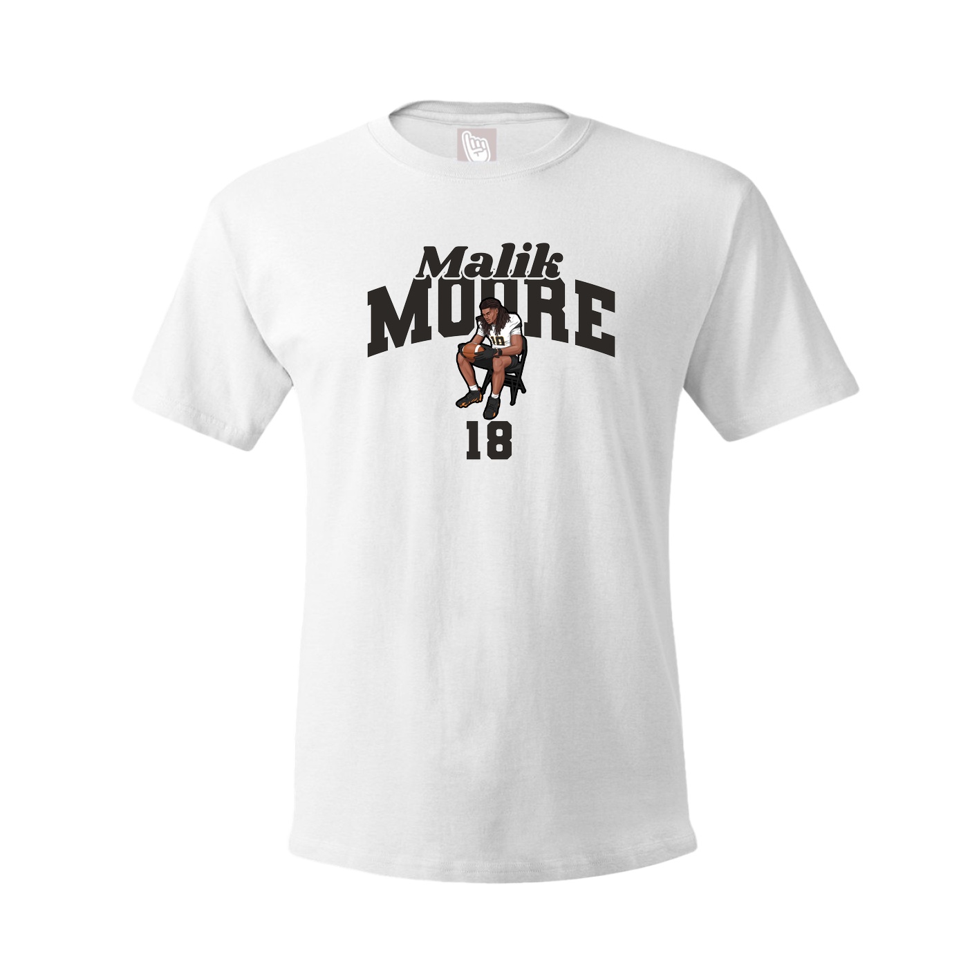 Youth Tee — Signature Arch in White