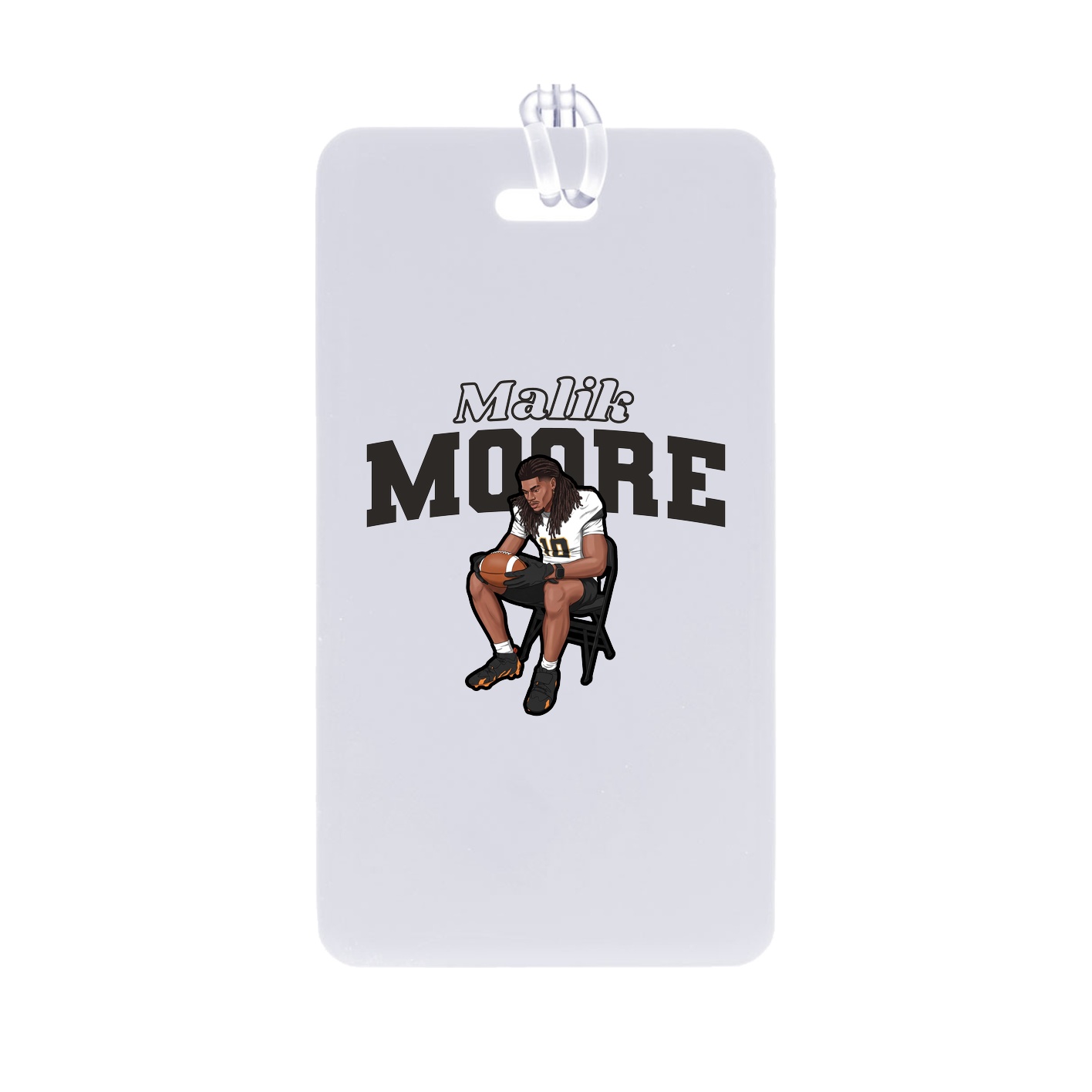 Bag Tag — Name Arch in Classic