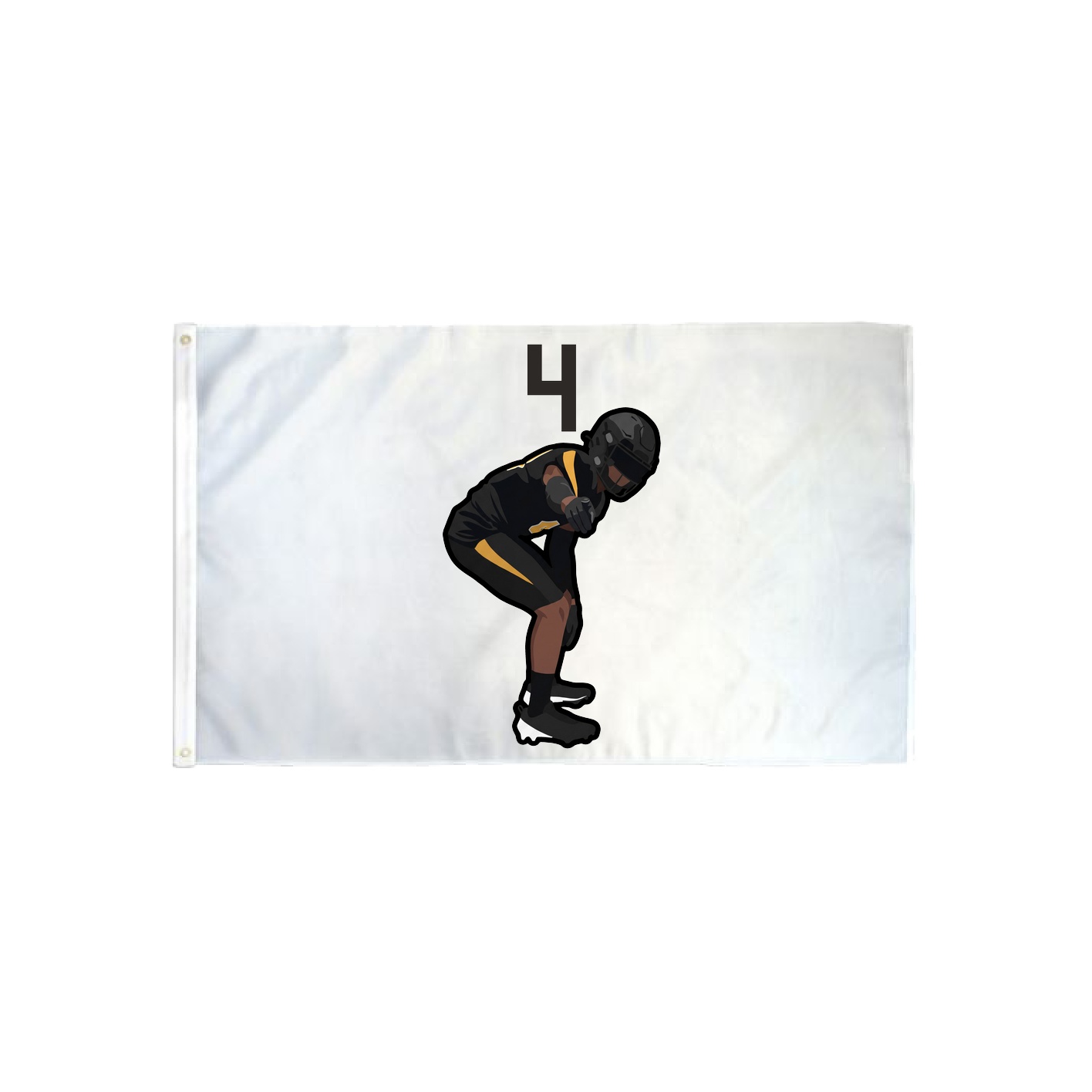 3x5 Flag — Number Top in Classic