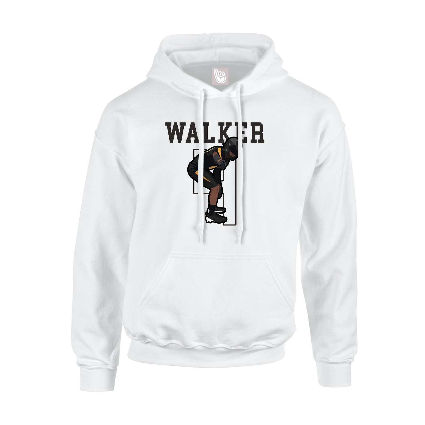 Hoodie — Shirsey in White