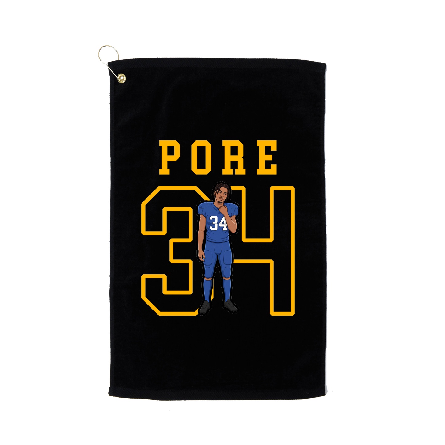 Golf Towel — Shirsey in Black