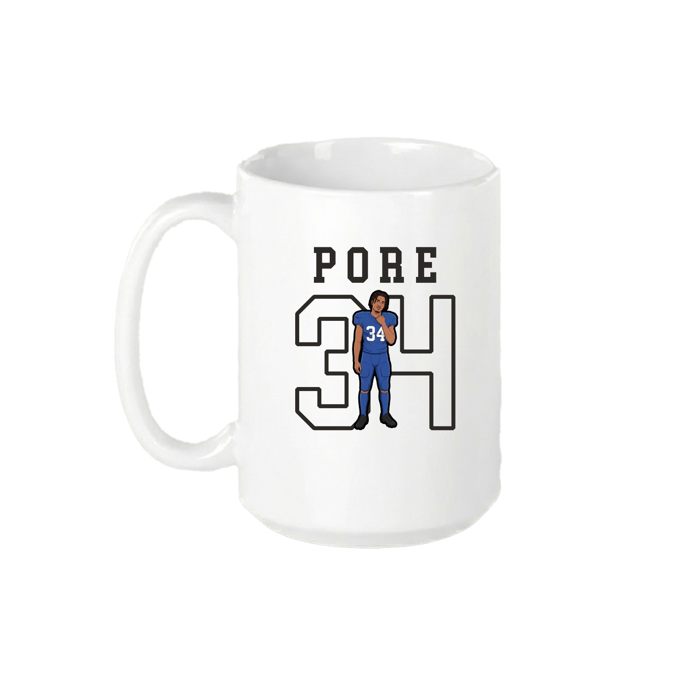 15oz Coffee Mug — Shirsey in White