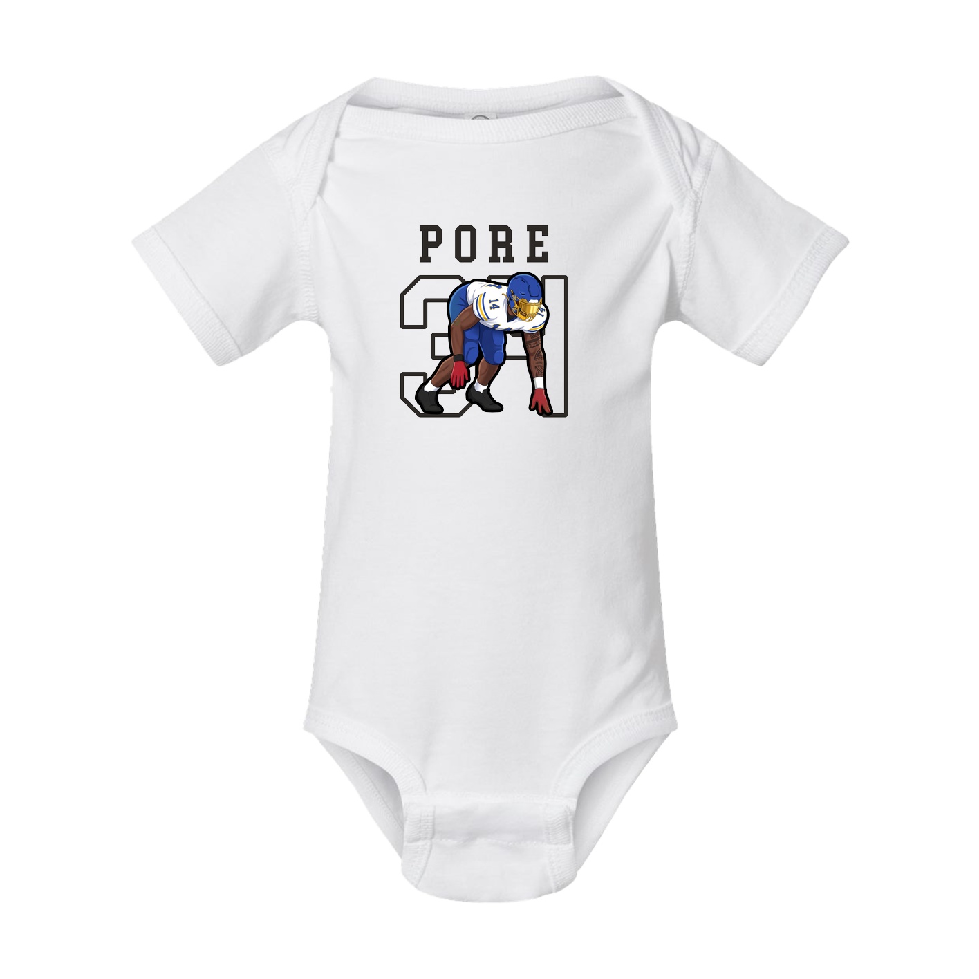 Baby Onesie — Shirsey in White