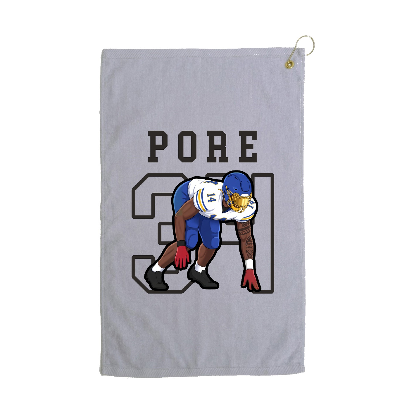 Golf Towel — Shirsey in Grey