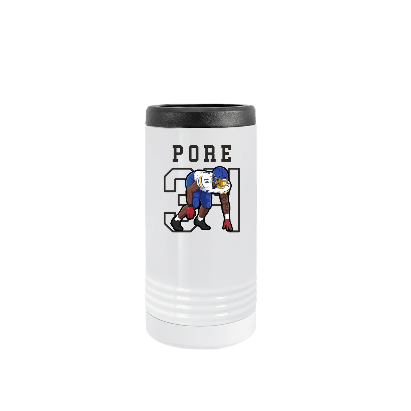 Slim Beverage Holder — Shirsey in White