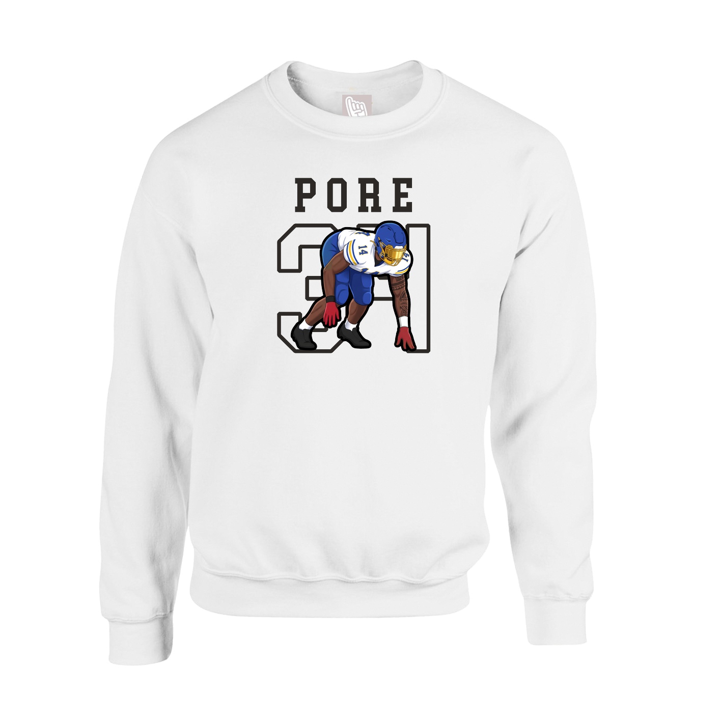 Fleece Crew — Shirsey in White