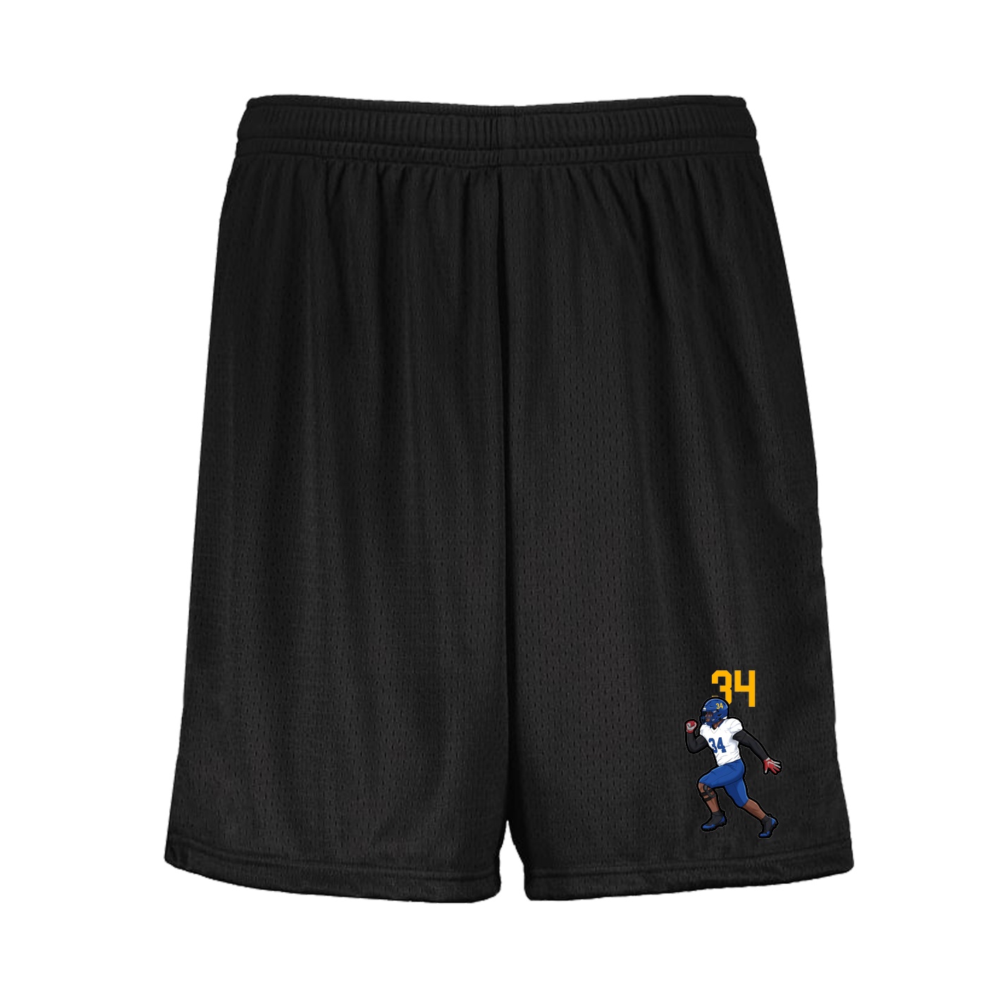 Shorts — Number Top in Black