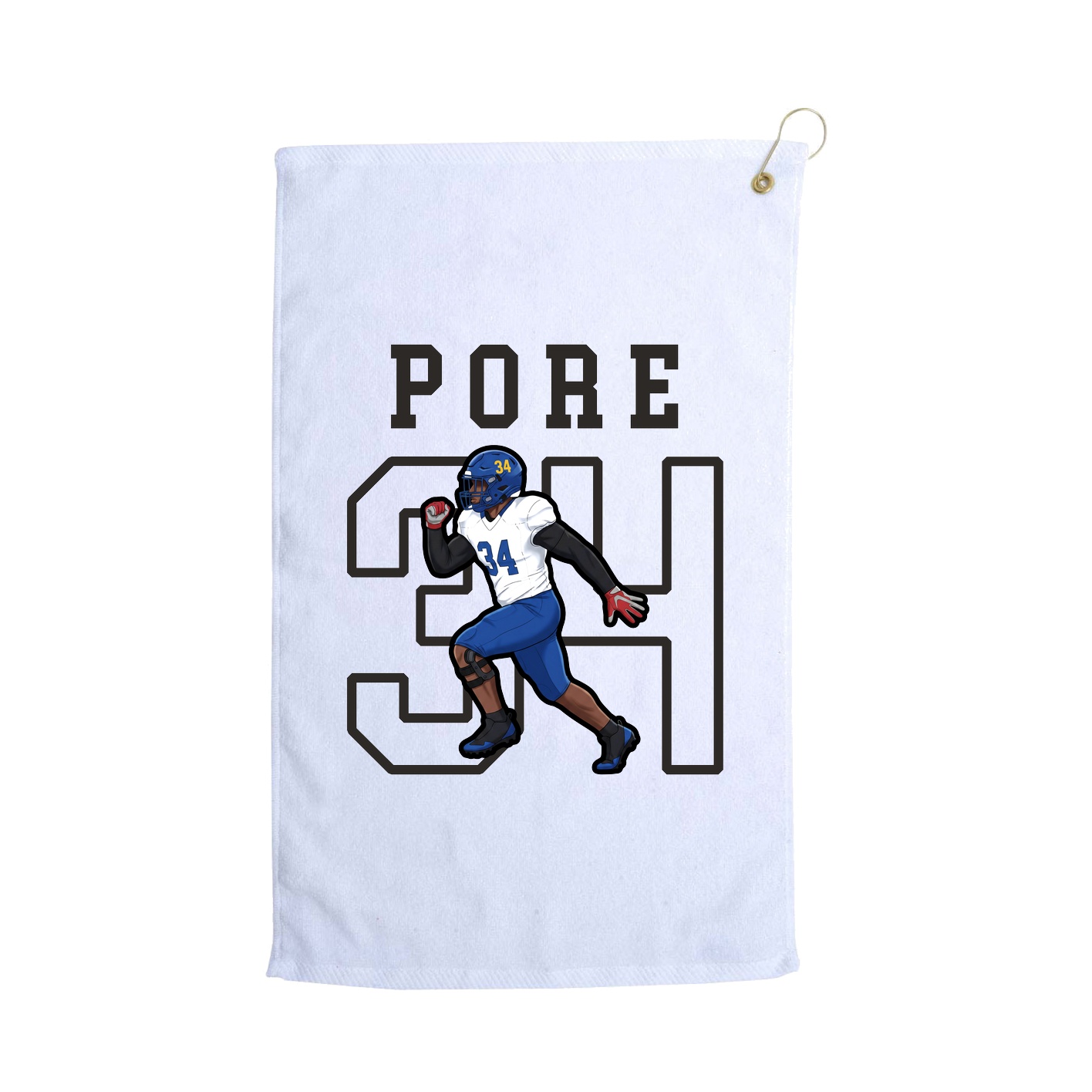 Golf Towel — Shirsey in White