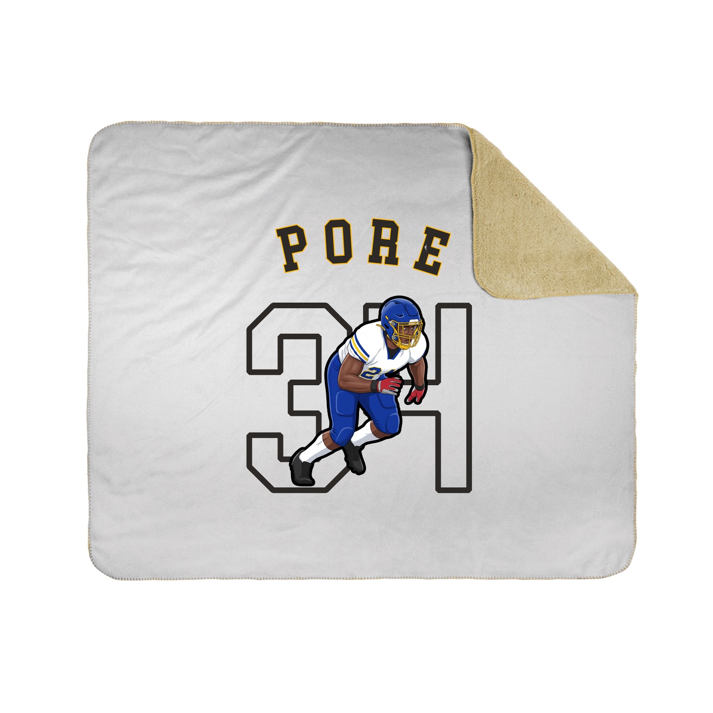 Throw Blanket — Shirsey Arch in White