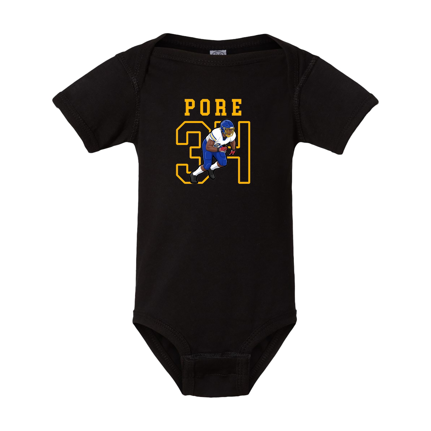 Baby Onesie — Shirsey in Black