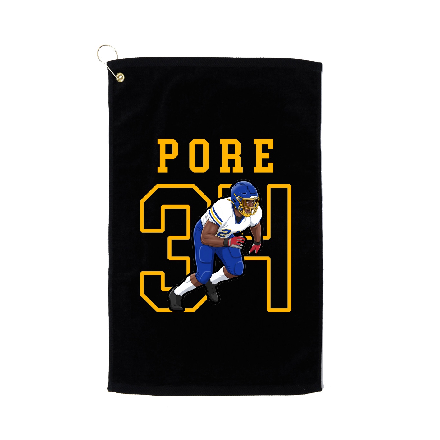 Golf Towel — Shirsey in Black