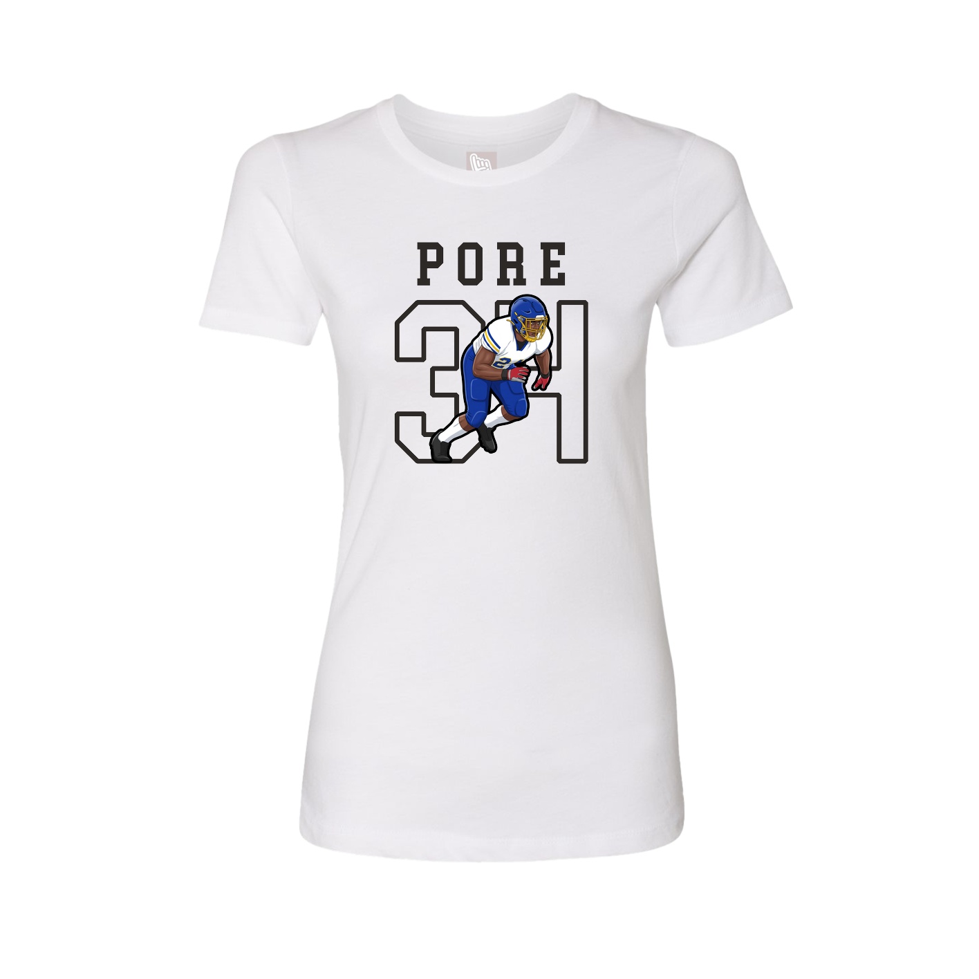 Fitted Women's Tee — Shirsey in White