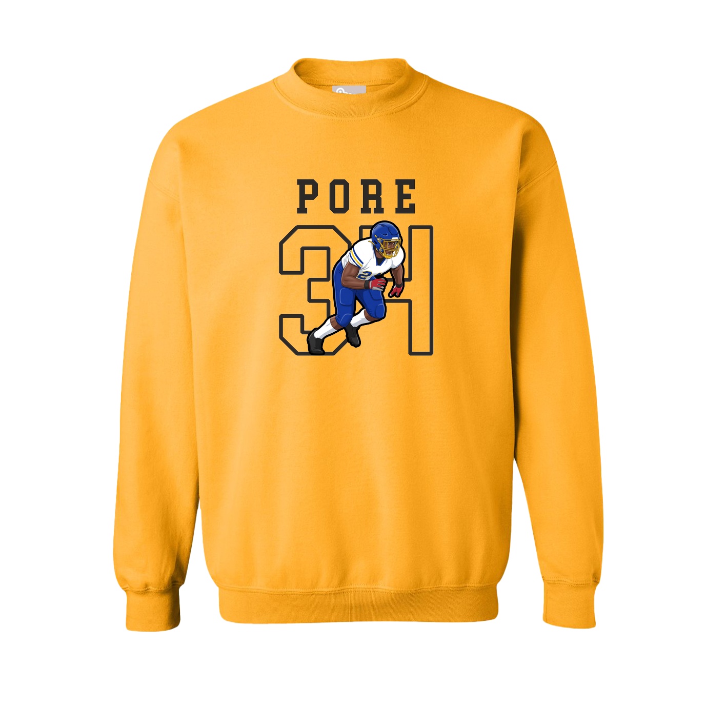 Fleece Crew — Shirsey in Gold
