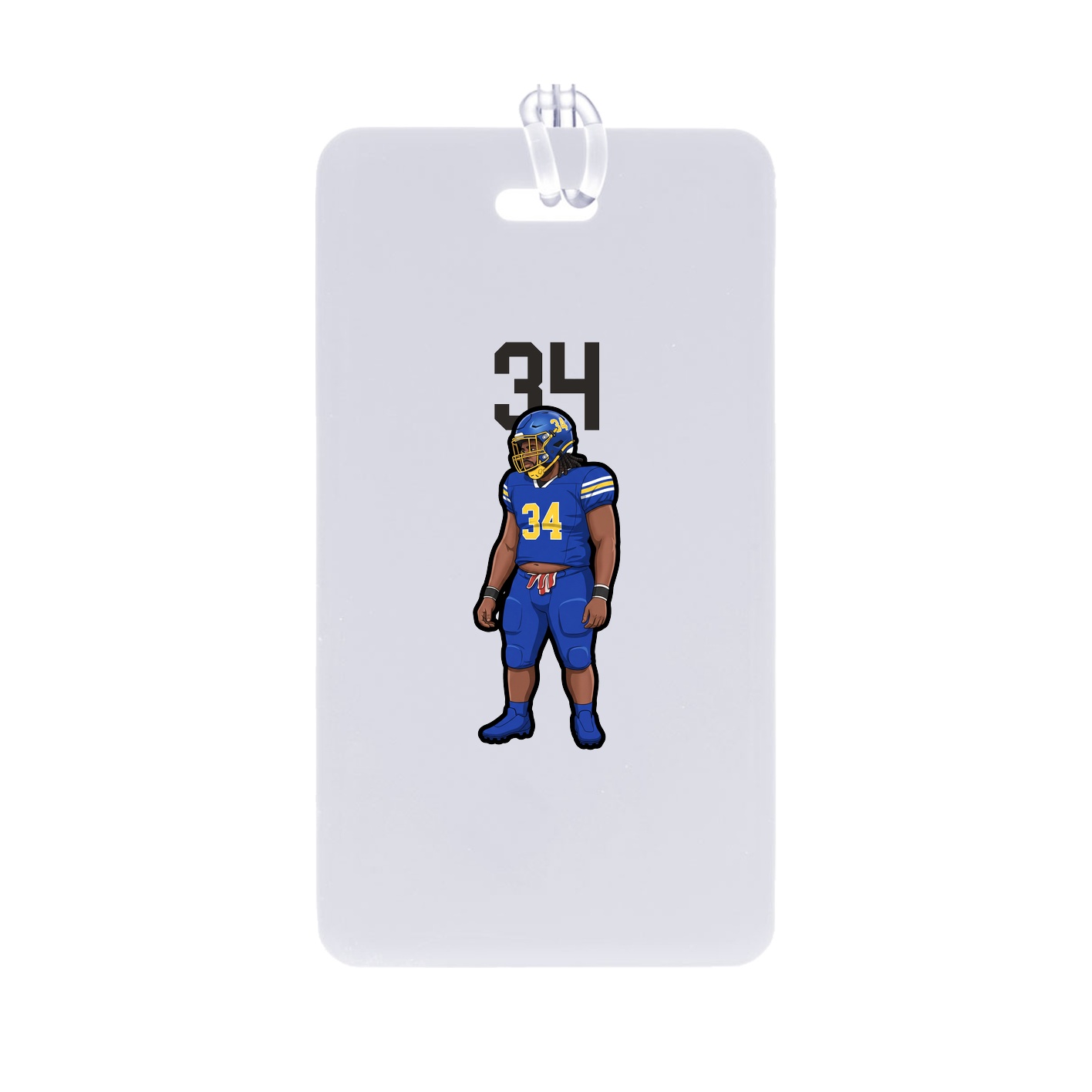 Bag Tag — Number Top in Classic