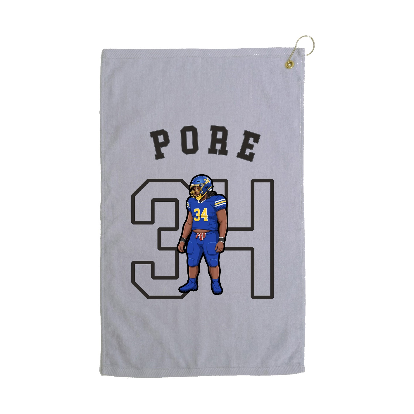 Golf Towel — Shirsey Arch in Grey