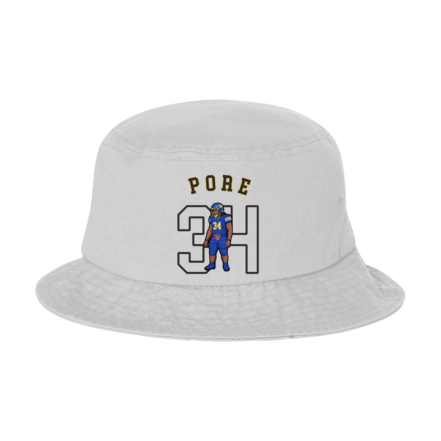 Bucket Cap — Shirsey Arch in White