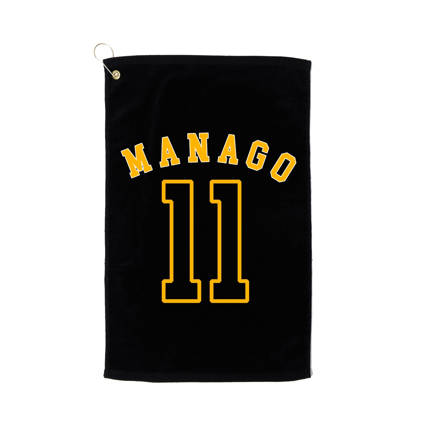 Golf Towel — Shirsey Arch in Black