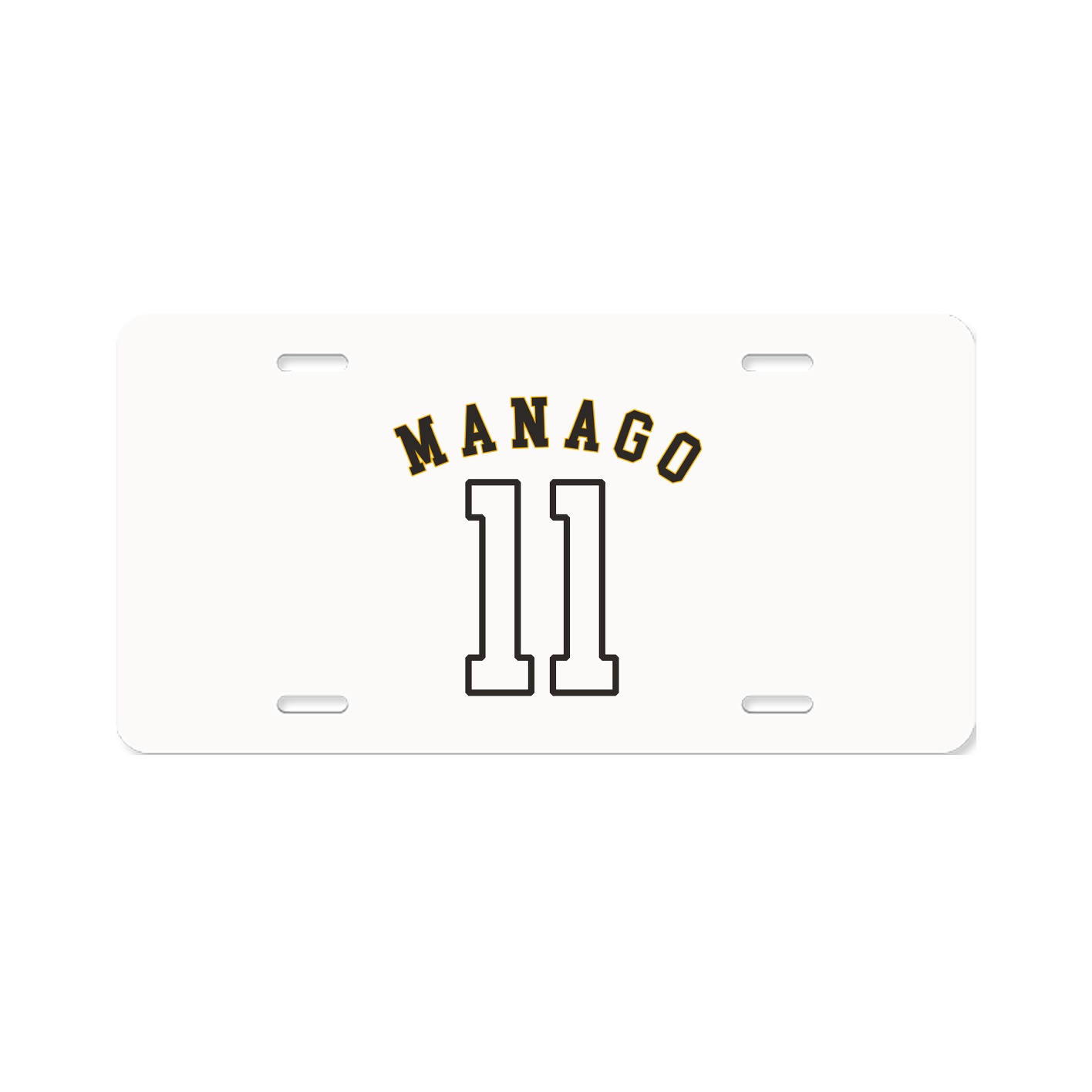 License Plate — Shirsey Arch in Classic