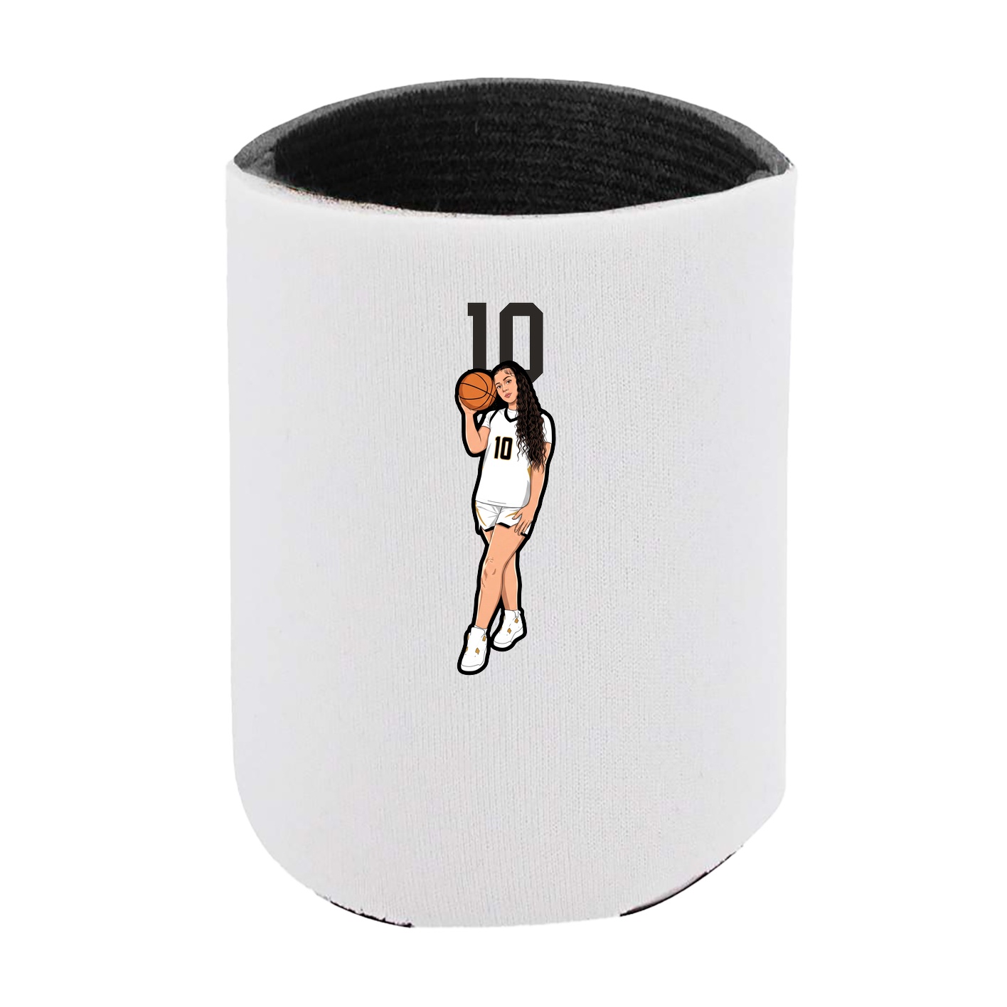 Can Holder — Number Top in White