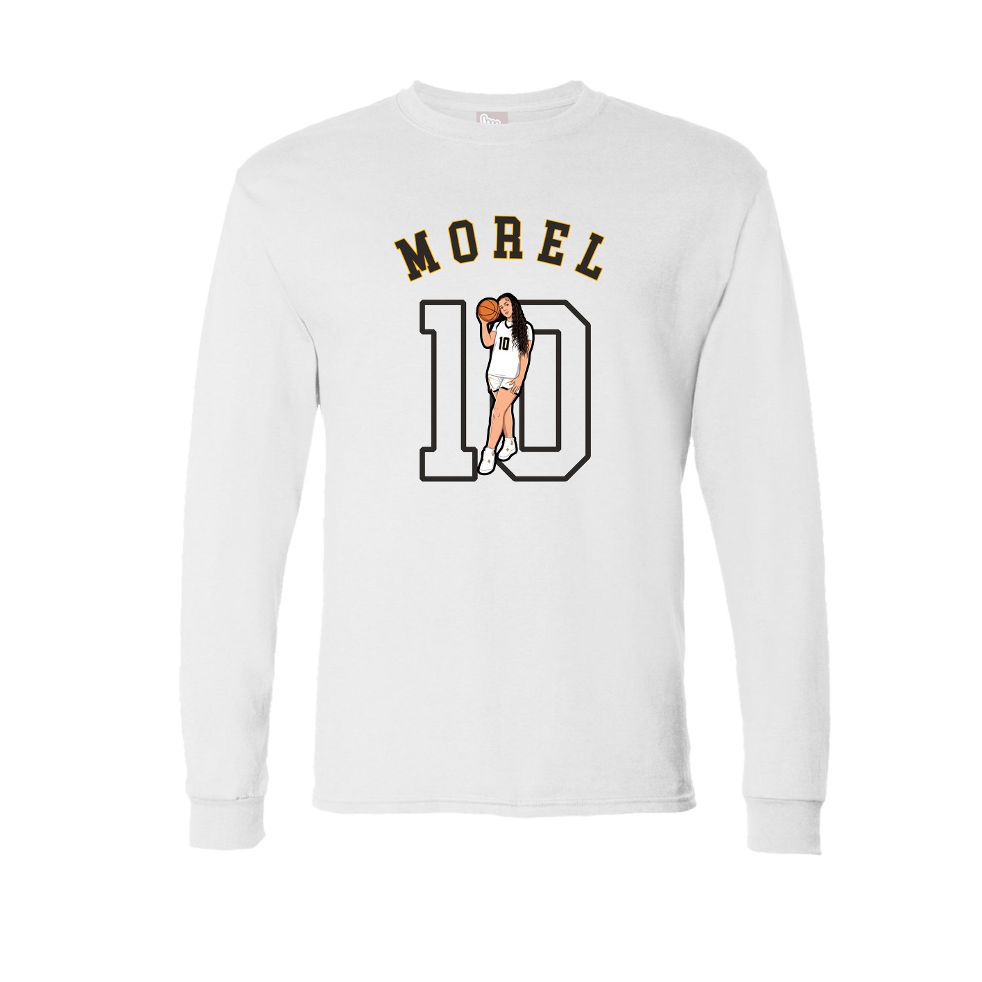 Long Sleeve Tee — Shirsey Arch in White