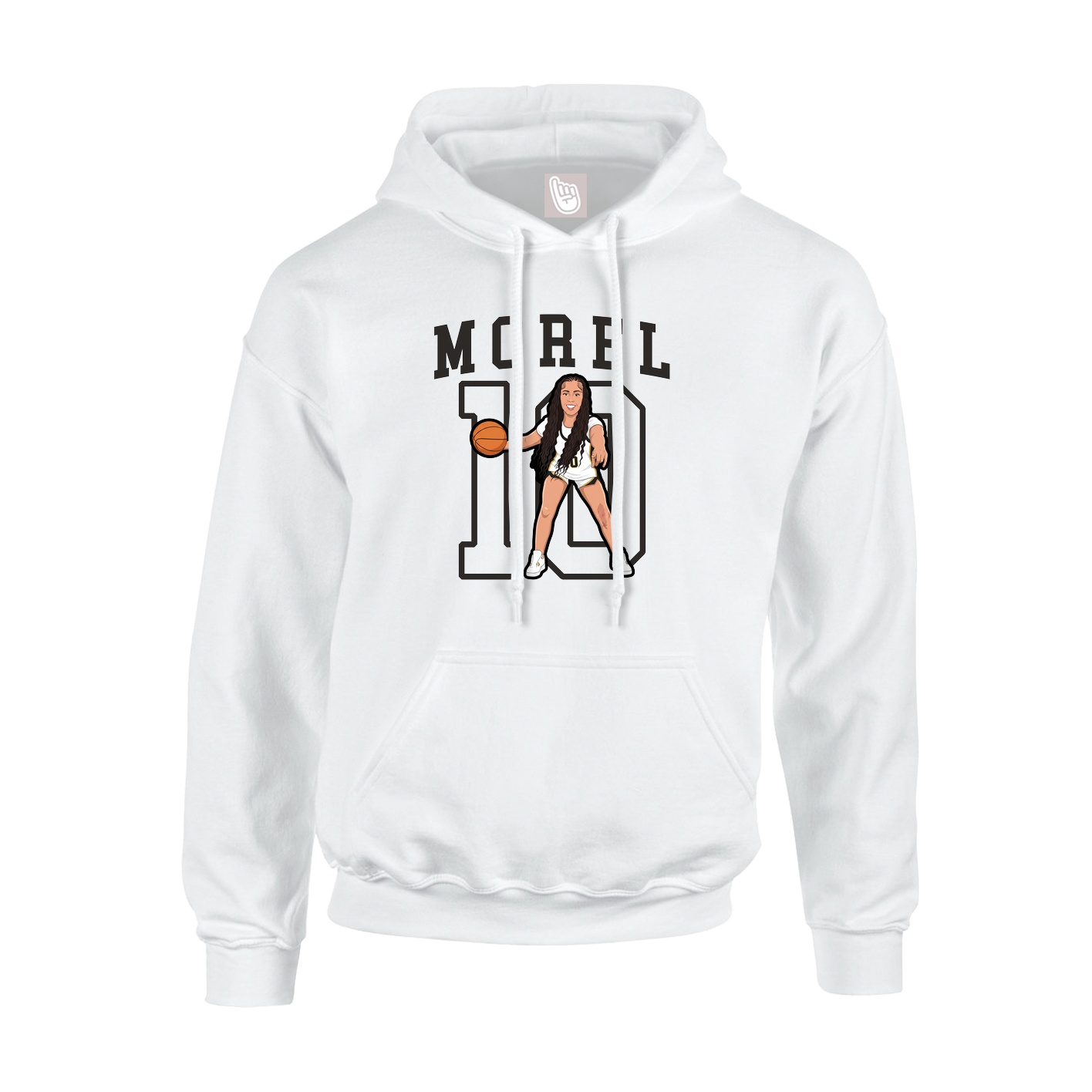 Youth Hoodie — Shirsey in White