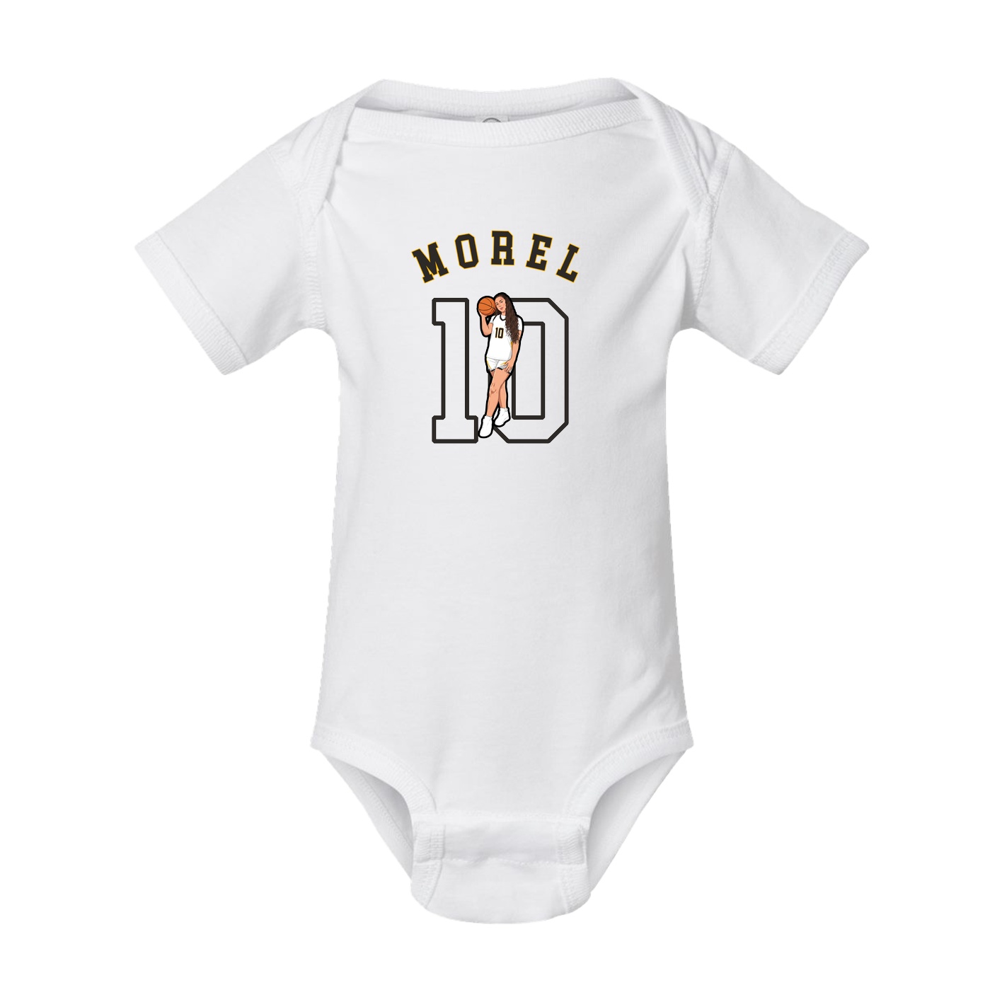 Baby Onesie — Shirsey Arch in White