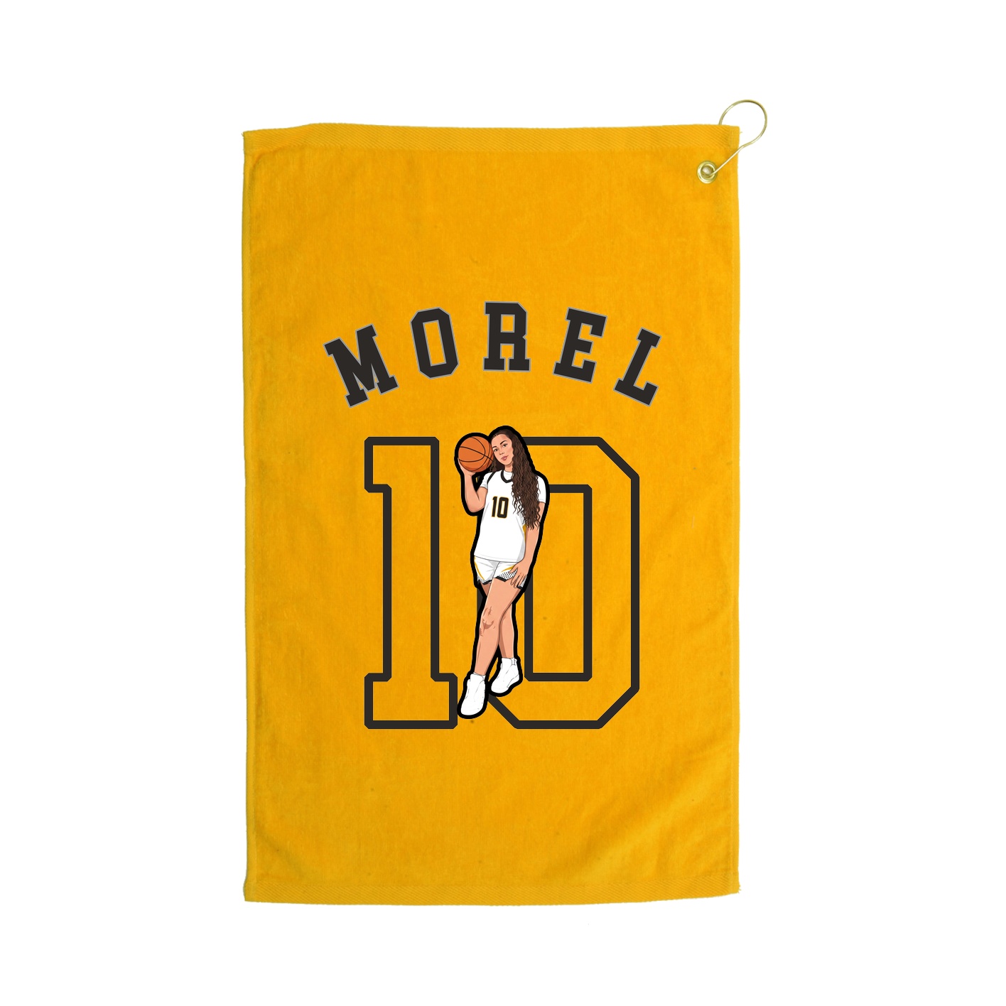 Golf Towel — Shirsey Arch in Gold