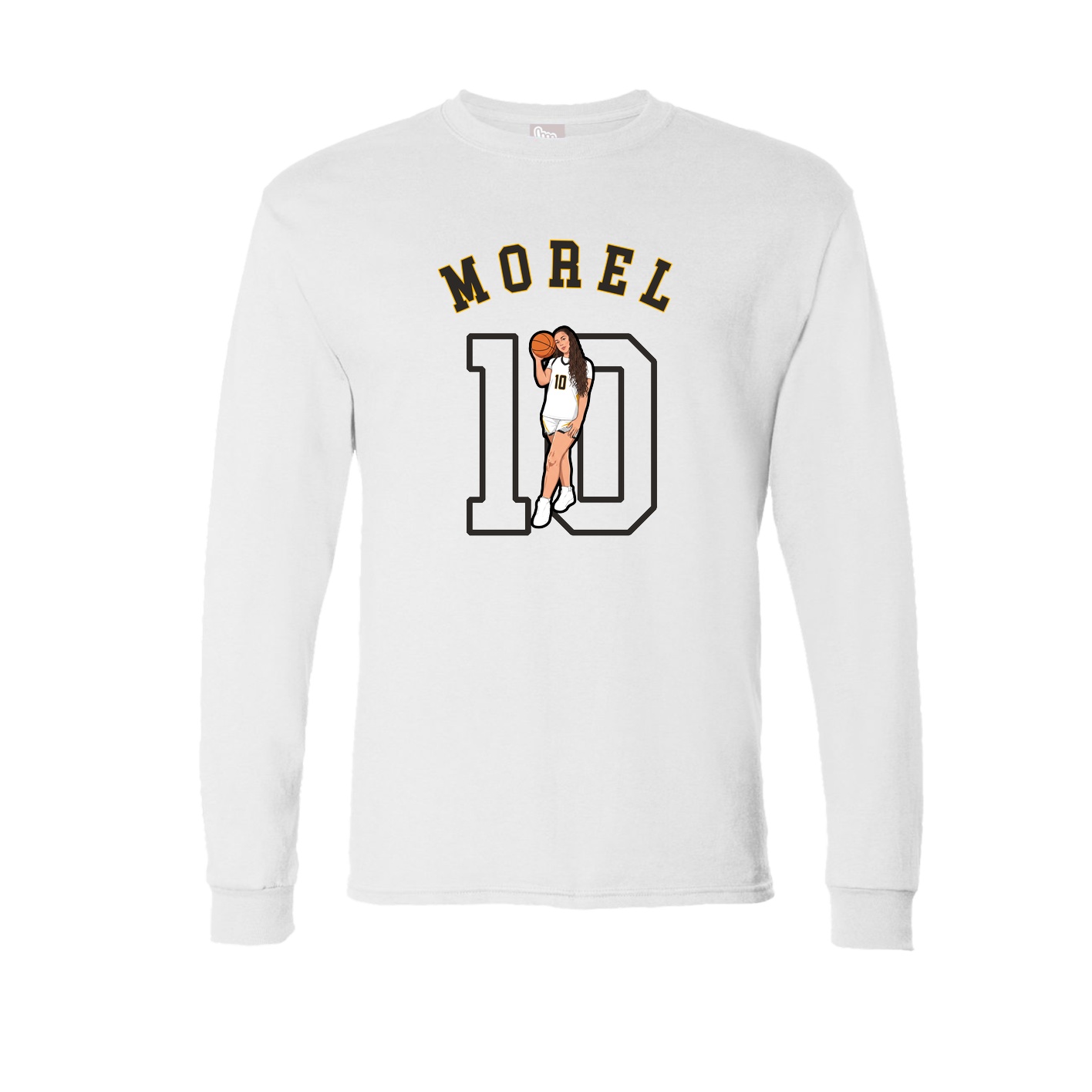 Long Sleeve Tee — Shirsey Arch in White
