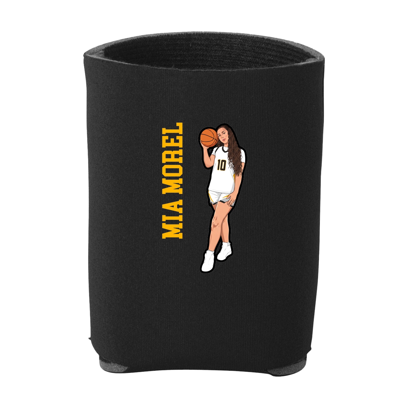 Can Holder — Name Vertical in Black