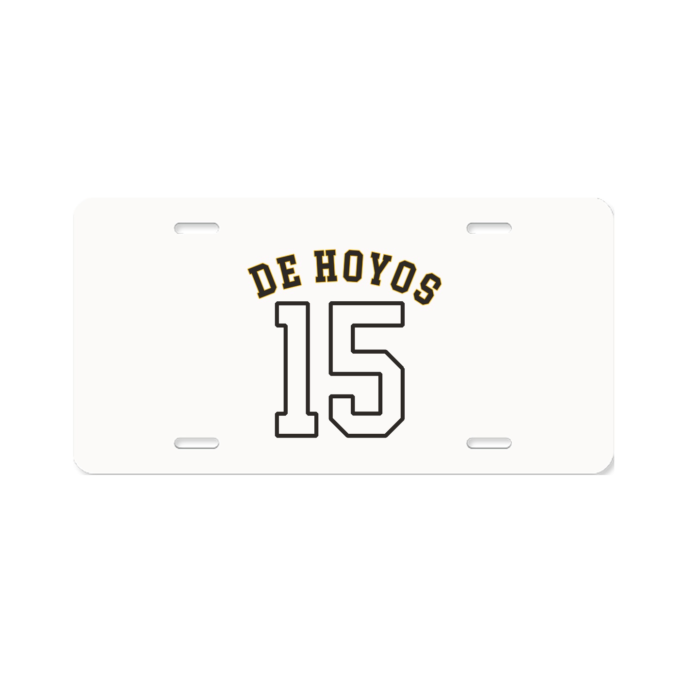 License Plate — Shirsey Arch in Classic