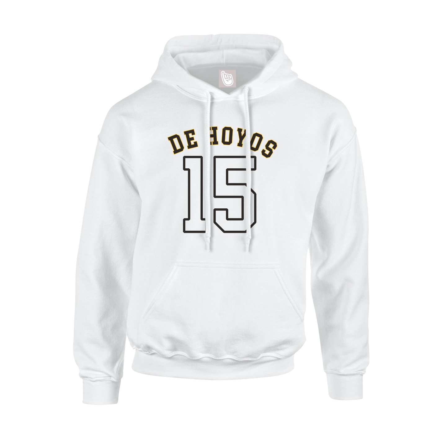 Hoodie — Shirsey Arch in White