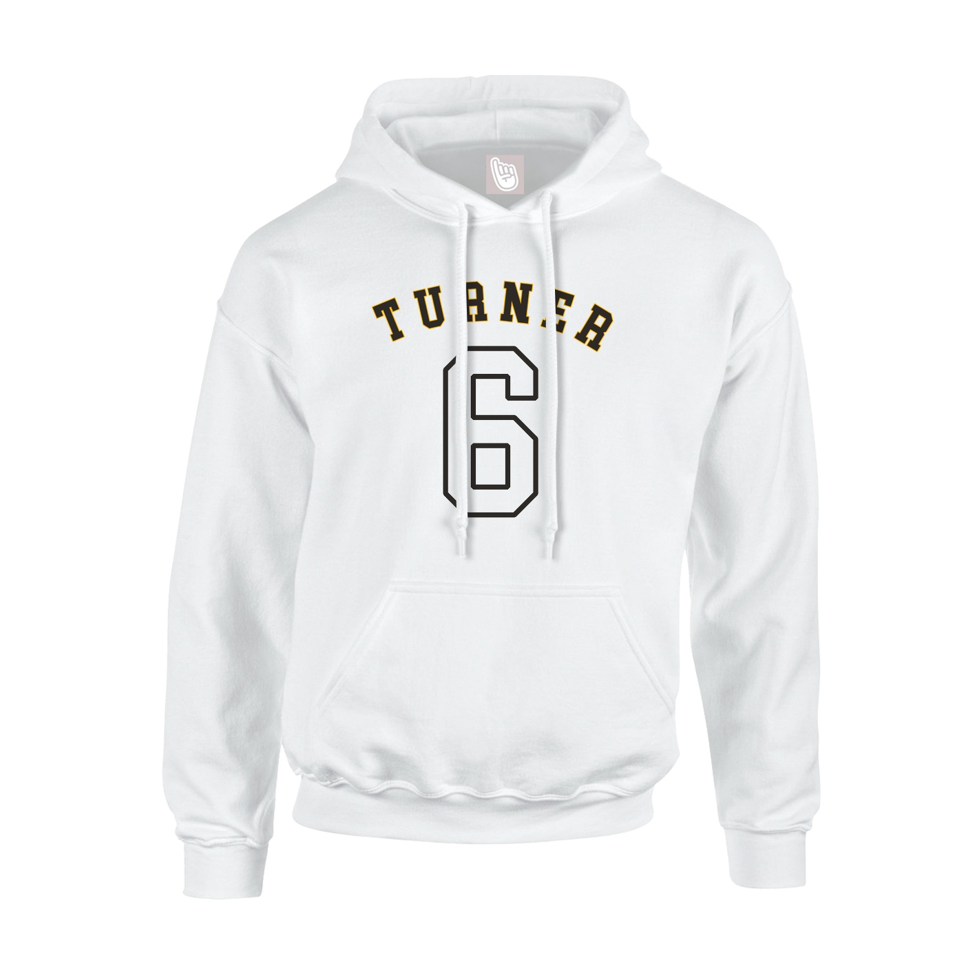 Hoodie — Shirsey Arch in White
