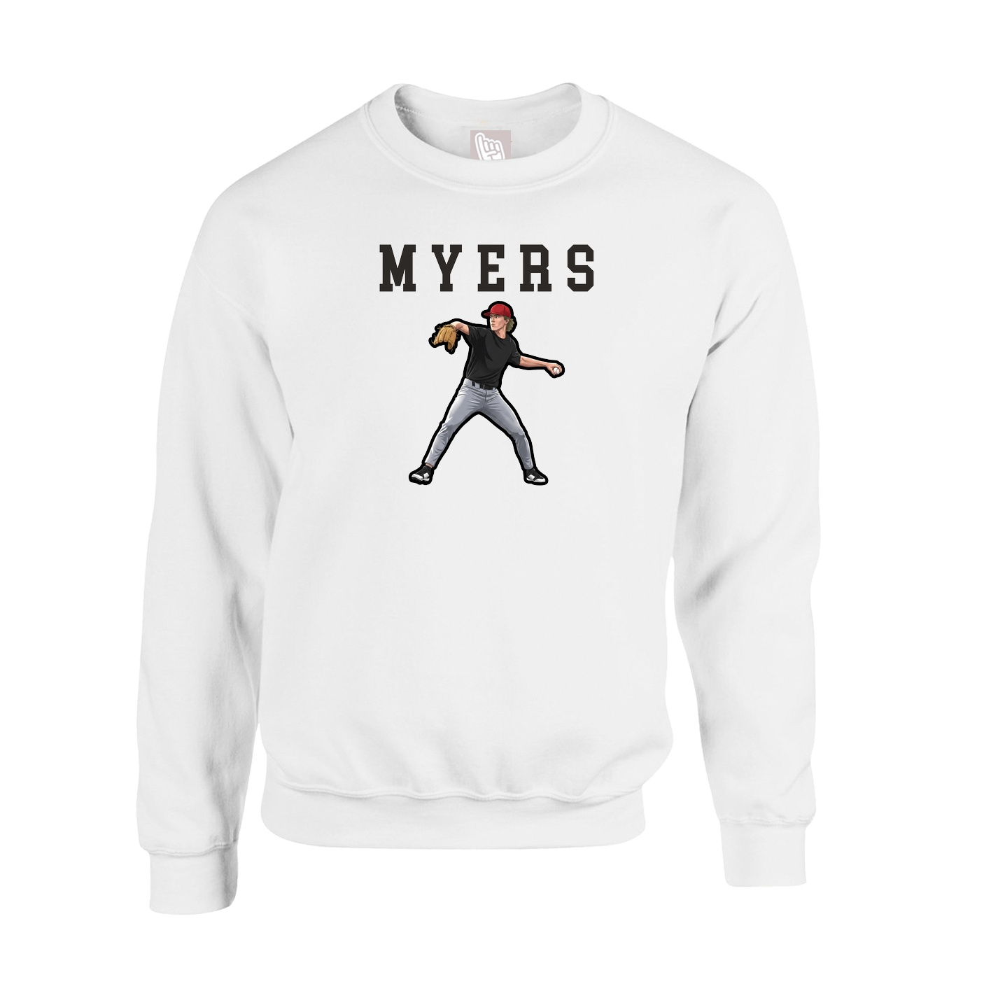Fleece Crew — Shirsey in White