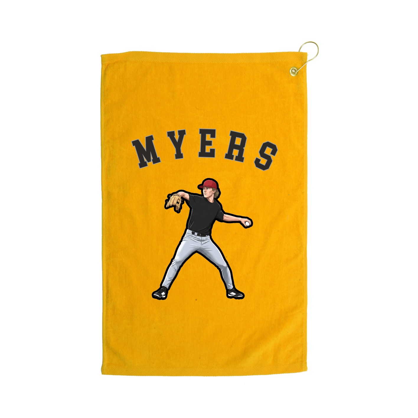 Golf Towel — Shirsey Arch in Gold