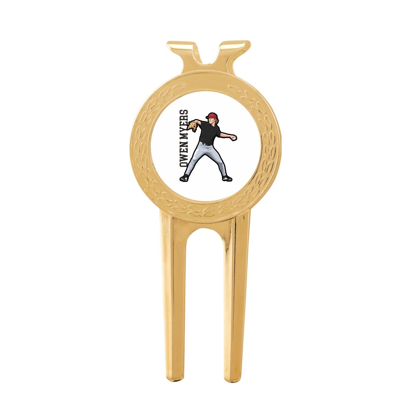 Divot Tool with Ball Marker — Name Vertical in Classic