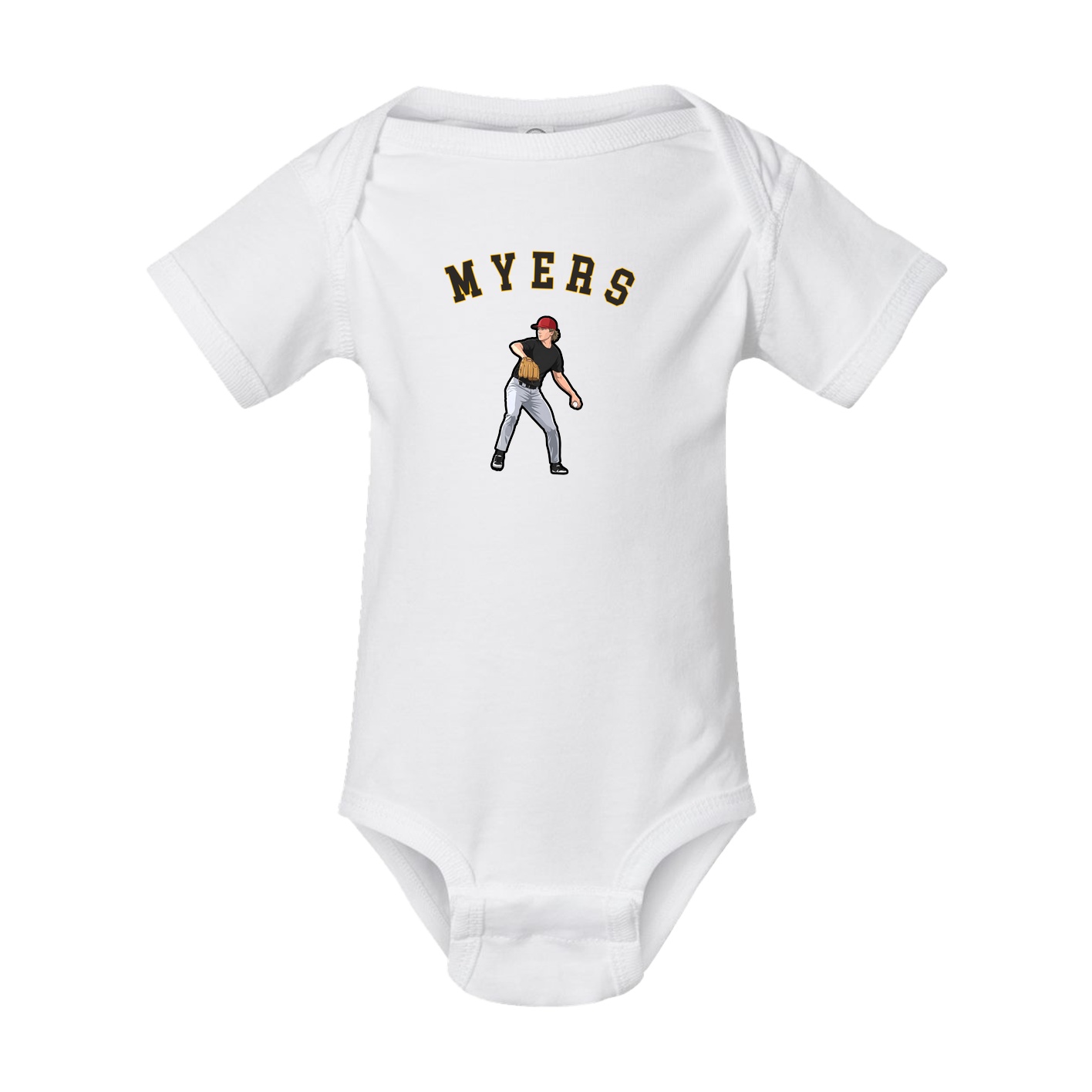 Baby Onesie — Shirsey Arch in White