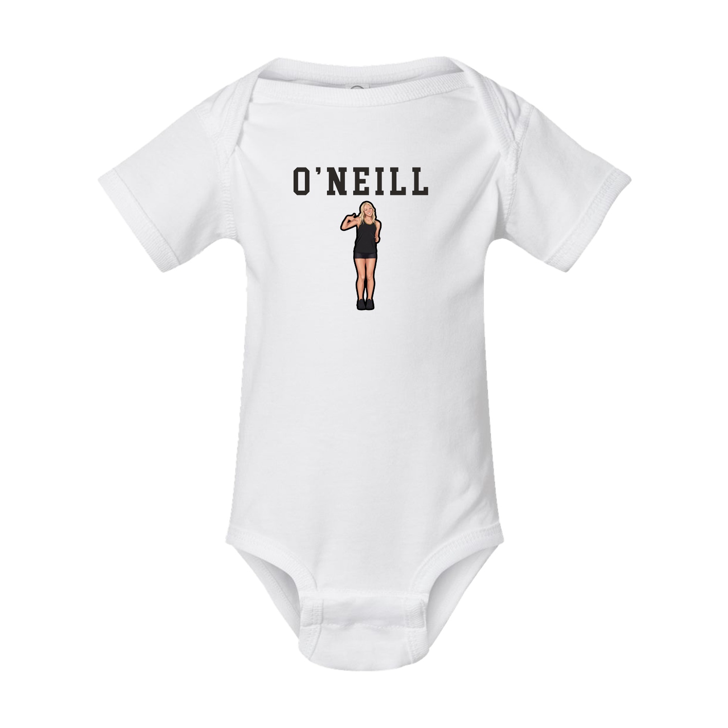 Baby Onesie — Shirsey in White