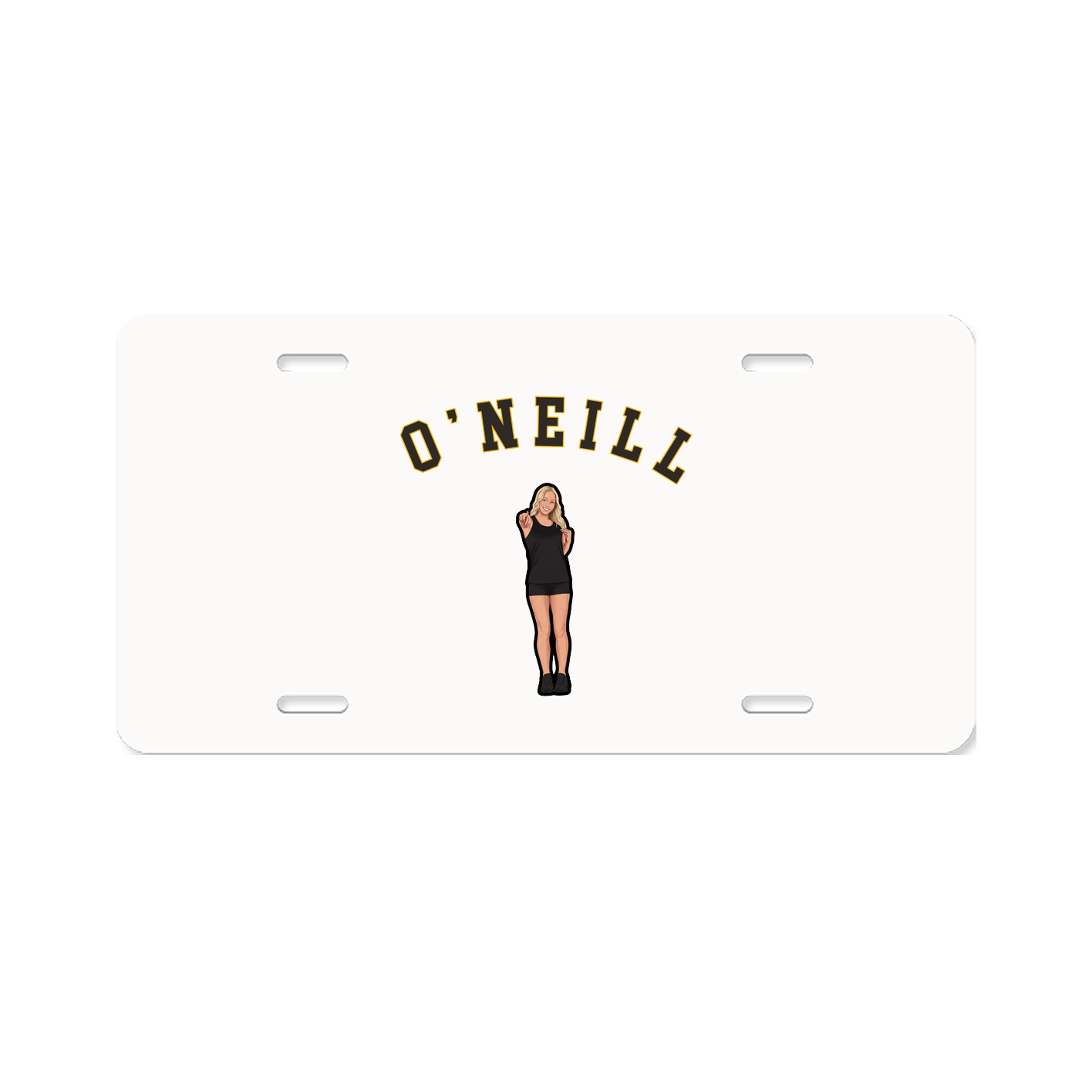 License Plate — Shirsey Arch in Classic